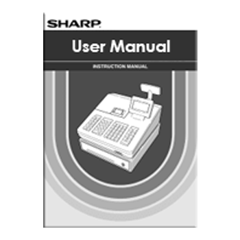 Sharp XE-A137 Cash Register Manual