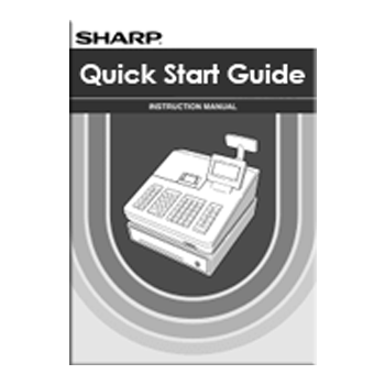 Sharp XE-A213 Cash Register Quick Start Guide
